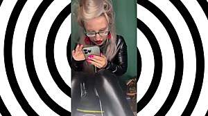 sissy cries one tear per stroke, counting how badly you want to cum