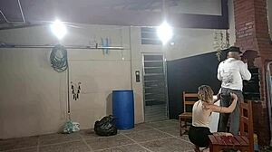 Dirty Beggar Feels Lucky Asking For Recyclables At Lady's House