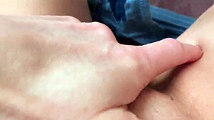 Slime on panties with loud orgasm sounds