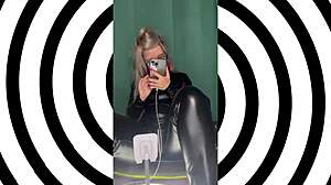 sissy cries one tear per stroke, counting how badly you want to cum