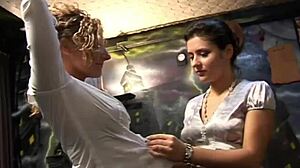 Italian milfs and teen 18+s lick each others pussy and play with sex toys