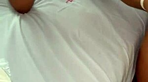 Brazilian Babe Gets Her Ass Fucked in Double Penetration on the Beach with Husband Watching and Kissing