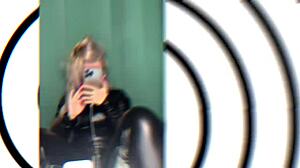 sissy cries one tear per stroke, counting how badly you want to cum