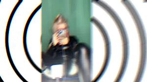 sissy cries one tear per stroke, counting how badly you want to cum