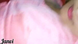 Cute saree bhabhi gets naughty with her devar for rough and hard anal sex after ice massage on back