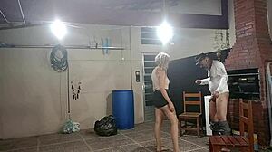 Dirty Beggar Feels Lucky Asking For Recyclables At Lady's House