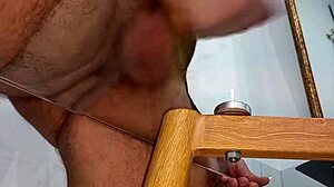 i risked jerking in stepmom's shower with huge cock