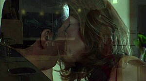 I enjoy red-dressed slutty mom licking my anal before anal sex