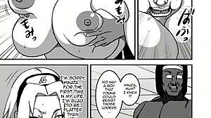 naruto and hinata get intimate in a casual hentai scene