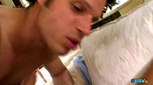 Before deep anal thrusts, the naughty Asian minx deepthroats his cock and eats ass.