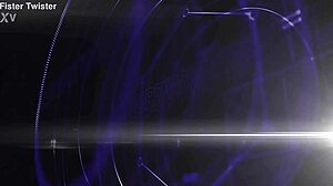 Laura and Cayla engage in intense fisting and dildo play in lesbian session.