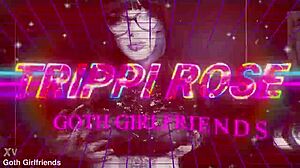 Curvy tattooed goth girlfriend enjoys cum-filled adventures