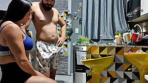 Delivery guy can't wait for the order