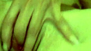 Wife's secret masturbation video shows her fingering her shaved pussy