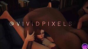 Hermione feels intense pleasure in double penetration threesome with Harry