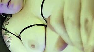 amateur milf wife milks a hard cock for a massive triple cumshot