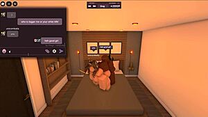 white girl cheated with bbc in roblox condo