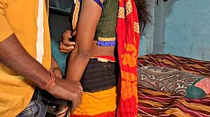 Hot bhabhi fucked in saree inside room