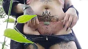 Curvy Brazilian Novinha Enjoys Showing Herself To Guys In The Woods