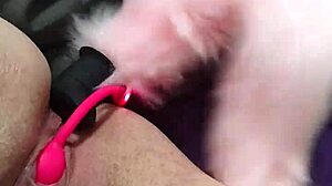 Chubby fox gets double penetration. Anal action intensifies