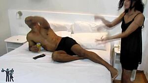 Eat my ass or no TV bill paid.