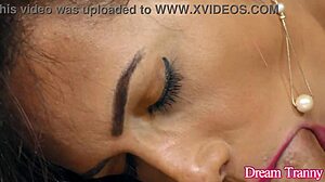 tranny bella atrix gets cum sprayed after riding dick hard 😜