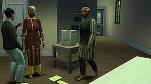 Indian Mom And Daughter Get Anal Fucked By Big Cock.