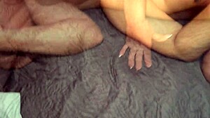 angie ortiz seduces best friend with sloppy kisses and wet fingering. horny stepsister joins filthy lesbian threesome