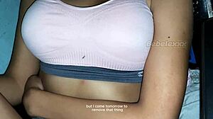 Watch this fat pussy big tits latina get her pussy fucked hard in POV