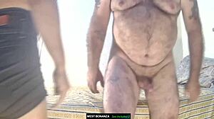 Homemade Blowjob In Bedroom With Arm And Leg Involvement