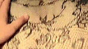 Doggy style with big ass in lingerie