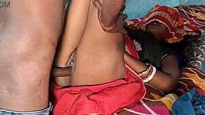 Hot bhabhi fucked in saree inside room