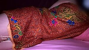 Neighbor aunt gets her juicy pussy massaged with a big cock in the bedroom