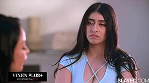 teacher anissa is giving student violet a really sexy lesson with all sorts of fun