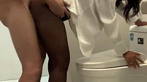 Leaked Clip of Boss and Secretary in Public Bathroom
