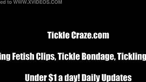 catherine bound and tickled by allura and bella