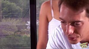 A Brunette Doll Joins a Fun Threesome