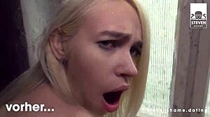 arteya rides dick, gets mouth cum