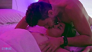 Sara Latina Meets Andy Stone For Tongue Action