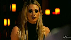 dahlia sky says, lick my pussy while charlotte stokely and samantha hayes watch us orgasm