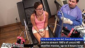 Doctor In Tampa Gives Freshman Mandatory Hitachi Orgasm To Angel Oaks