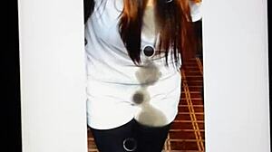 This tribute for immaslutbitch features a hot cumshot