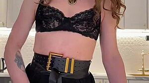 Iskra's Wild Crossdress Cumshot