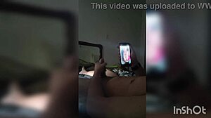 Amateur BBW Provokes Brother With Hot Video