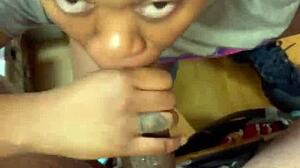 feeling rough sucking dick at the flea market