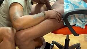 feeling rough sucking dick at the flea market