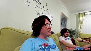 British Newbie Receives Facial In High-Definition Reality Debut