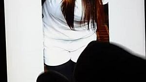 This tribute for immaslutbitch features a hot cumshot