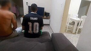 i had sex with my husband's friend over a bet, got so horny i ended up taking both in dp