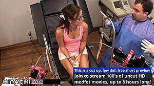 Doctor In Tampa Gives Freshman Mandatory Hitachi Orgasm To Angel Oaks